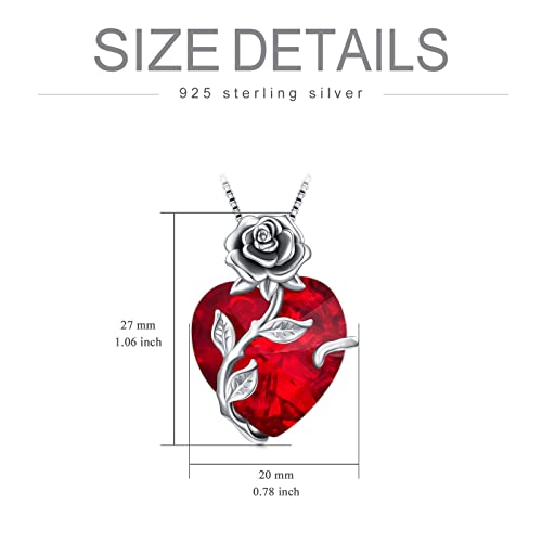 OCJ-Valentines-Day-Gifts-for-HerGirlfriendWifeWomen-Sterling-Silver-Rose-Flower-Pendant-Heart-Crystal-Birthstone-Necklace-Birthday-Anniversary-Jewelry-Gifts-for-Momfor-Teen-GirlsBest-FriendWedding182-