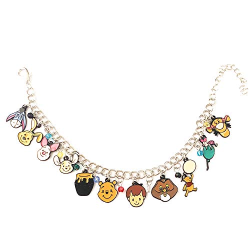 Fandom-Enthusiast-Anime-Cartoon-Piglet-Tigger-Eeyore-Winni-Pooh-Charm-Bracelet-Gifts-for-Girl-Woman