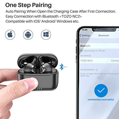 TOZO-NC2-Hybrid-Active-Noise-Cancelling-Wireless-Earbuds-in-Ear-Detection-Headphones-IPX6-Waterproof-Bluetooth-52-Stereo-Earphones-Immersive-Sound-Premium-Deep-Bass-Headset-Black