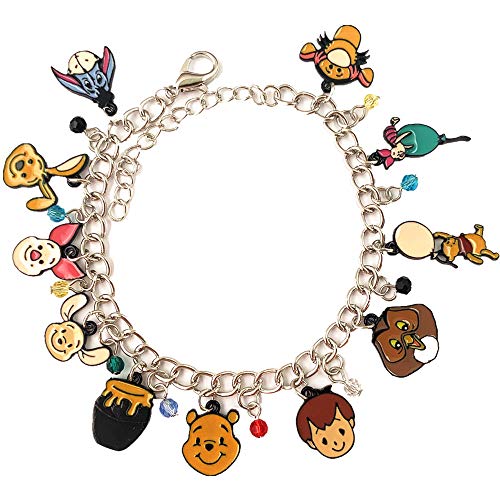 Fandom-Enthusiast-Anime-Cartoon-Piglet-Tigger-Eeyore-Winni-Pooh-Charm-Bracelet-Gifts-for-Girl-Woman