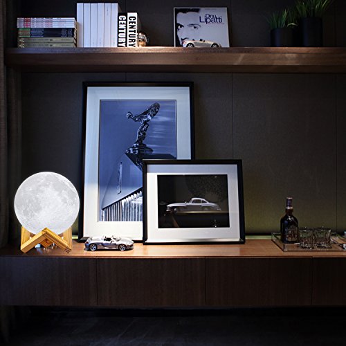 Moon-Lamp-LOGROTATE-16-Colors-LED-Night-Light-3D-Printing-Moon-Light-with-Stand-RemoteTouch-Control-and-USB-Rechargeable-Moon-Light-Lamps-for-kids-friends-Lover-Birthday-Gifts-Diameter-48-INCH